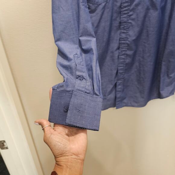 NWOT JACK Men's Long Sleeve Utility Button Down Shirt Size 2X - Picture 2 of 6